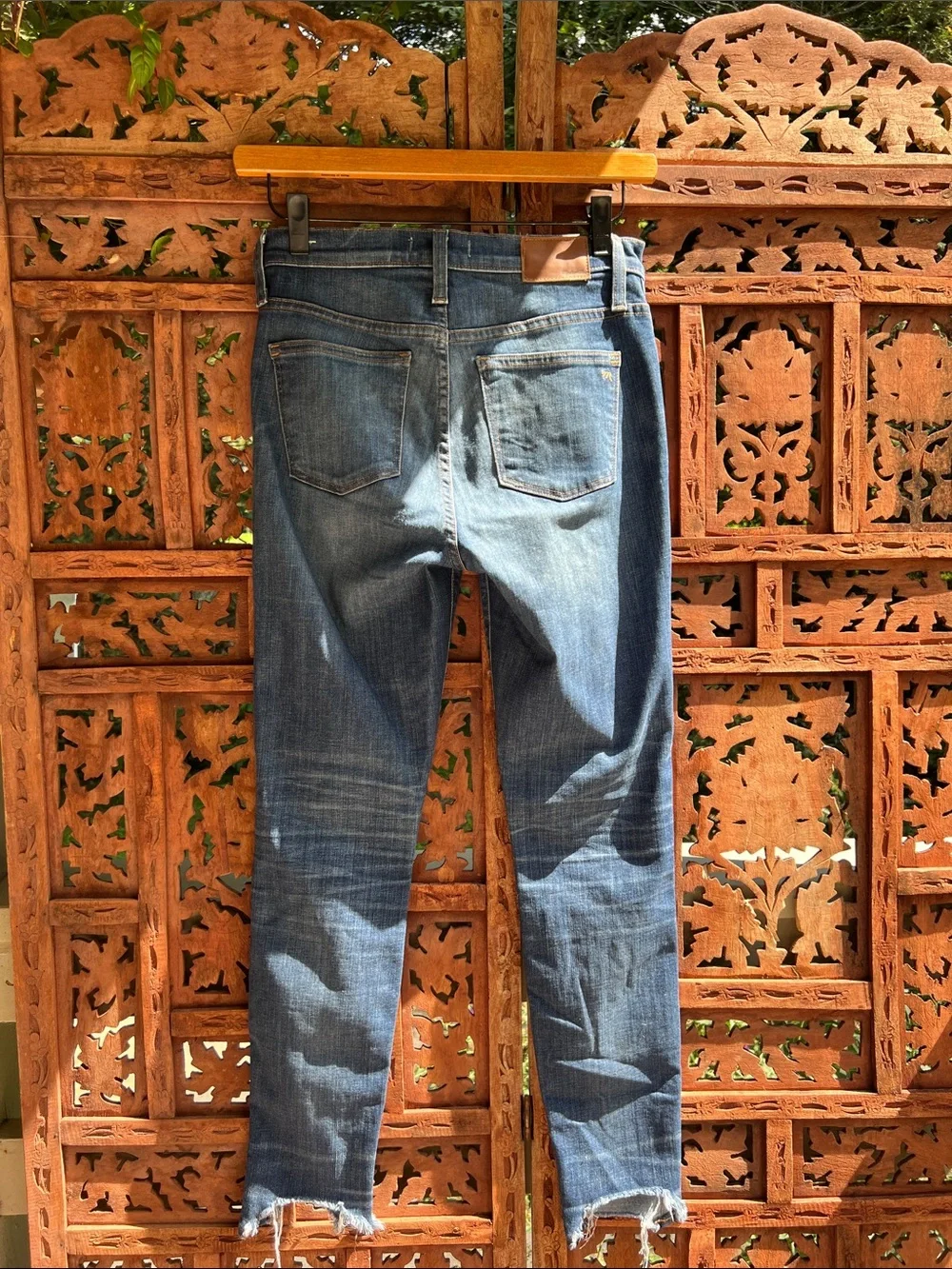 Madewell High-Riser Skinny Skinny Jeans in Medium Blue Wash